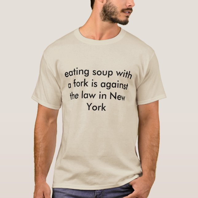 Camiseta comendo sopa  (Frente)
