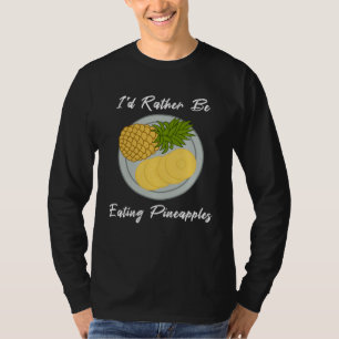 Camiseta Comer Abacaxis Fruta Frutas Tropicais