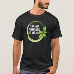Camiseta Comer Animais É Vegetal Estranho Vega