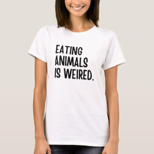 Camiseta Comer Animais Está Com Vegan