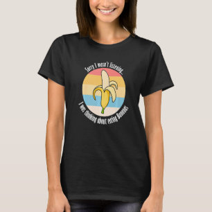 Camiseta Comer Bananas Frutas Exóticas Fofas