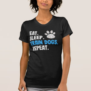 Camiseta Comer Cães do Comboio do Sono Repetir
