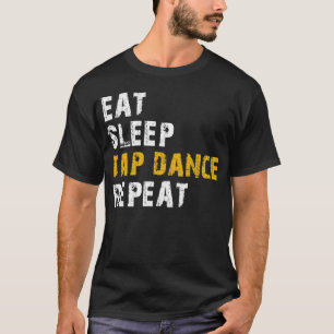 Camiseta comer dança da torneira