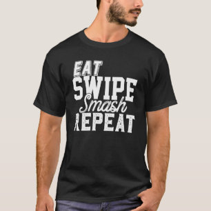 Camiseta Comer Deslizar Esmagar Festa de Solteiros Online I