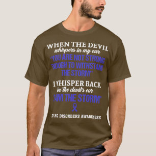 Camiseta Comer Distúrbios Consciência Eu Sou A Tempestade N