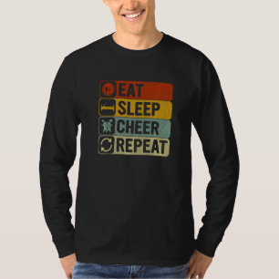 Camiseta Comer Dormir Alegrar Repetir Retro Anos 60 70 Lega