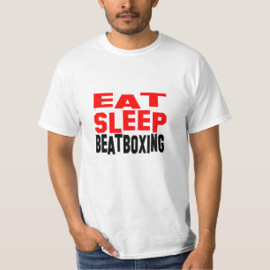Camiseta Comer Dormir Beatboxing