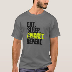 Camiseta COMER DORMIR CRÍQUEI REPETIR Esportes