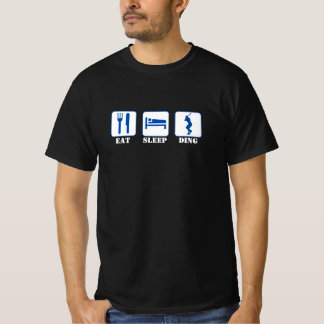 Camiseta Comer dormir Ding - Beisebol