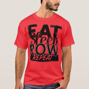 Camiseta comer dormir Fila repetir 25