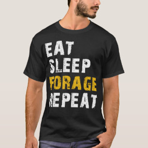 Camiseta comer dormir Formar repetir