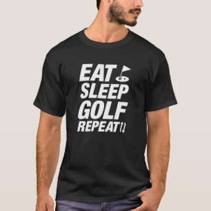 Camiseta Comer Dormir Golfe Repetir