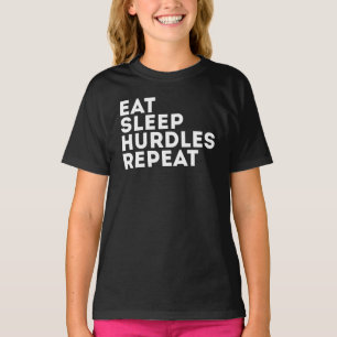Camiseta Comer Dormir Obstáculos Repetir