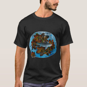 Camiseta Comer Dormir Peixe Repetir Homens Mulheres Criança