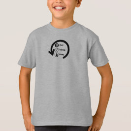 Camiseta comer dormir rezar repetir