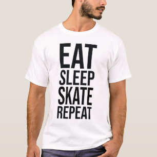 Camiseta Comer, Dormir, Skate, Repetir