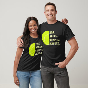 Camiseta Comer Dormir Tênis Repetir   Tênis Divertido