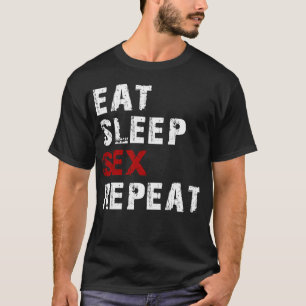 Camiseta comer dormir ver x