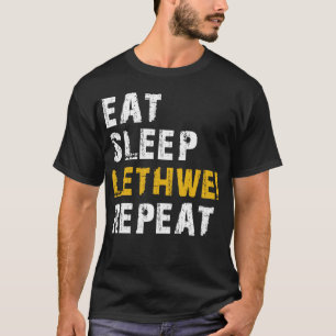 Camiseta comer e dormir