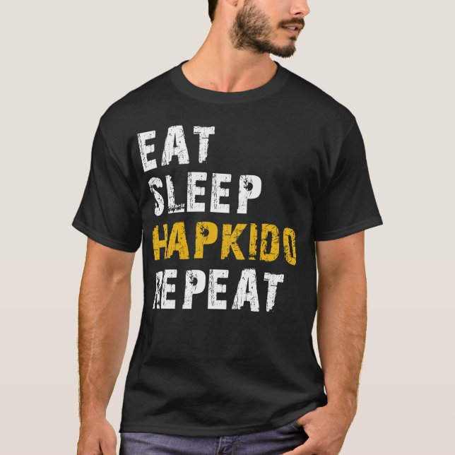 Camiseta comer hapkido (Frente)