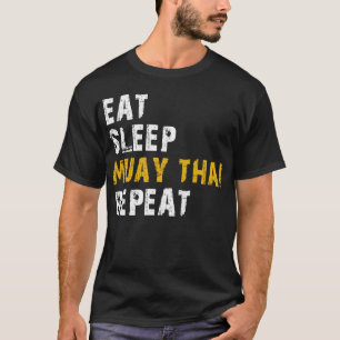 Camiseta comer muay thai