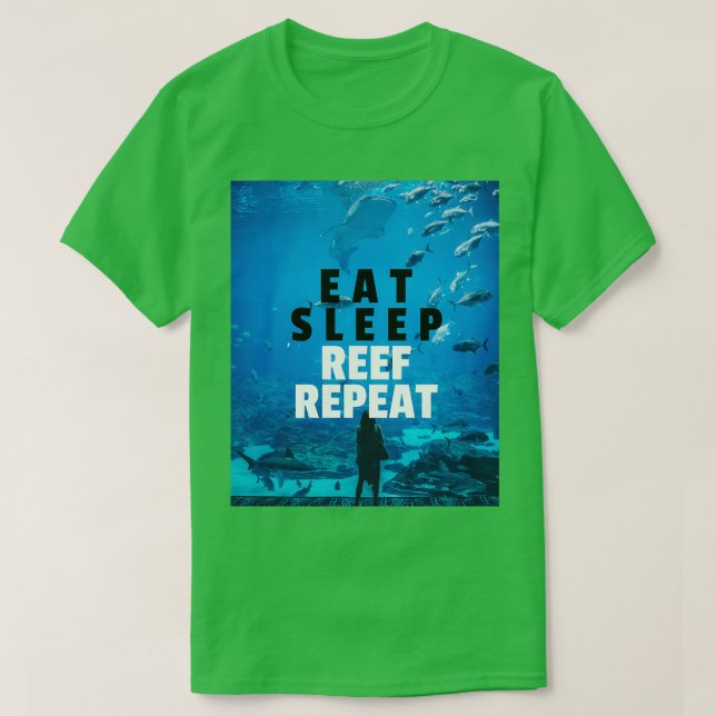 CAMISETA COMER RECIPIENTE DE SONO (Frente do Design)