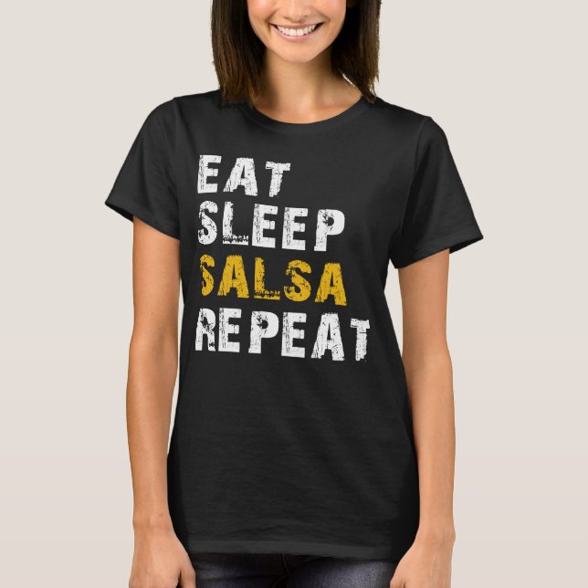 Camiseta comer salsa (Frente)