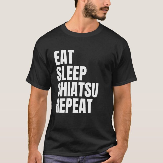 Camiseta comer shiatsu (Frente)