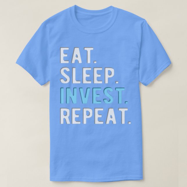 Camiseta Comer sono do OPERADOR FOREX (Frente do Design)