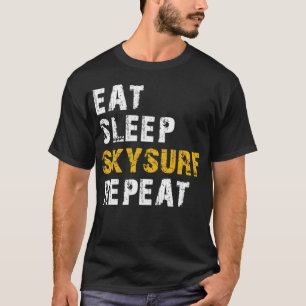 Camiseta comer surf de dormir