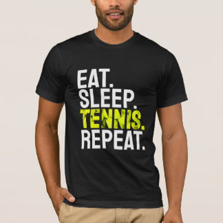 Camiseta comer tênis de dormir repetir