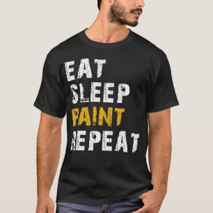 Camiseta comer tinta de dormir