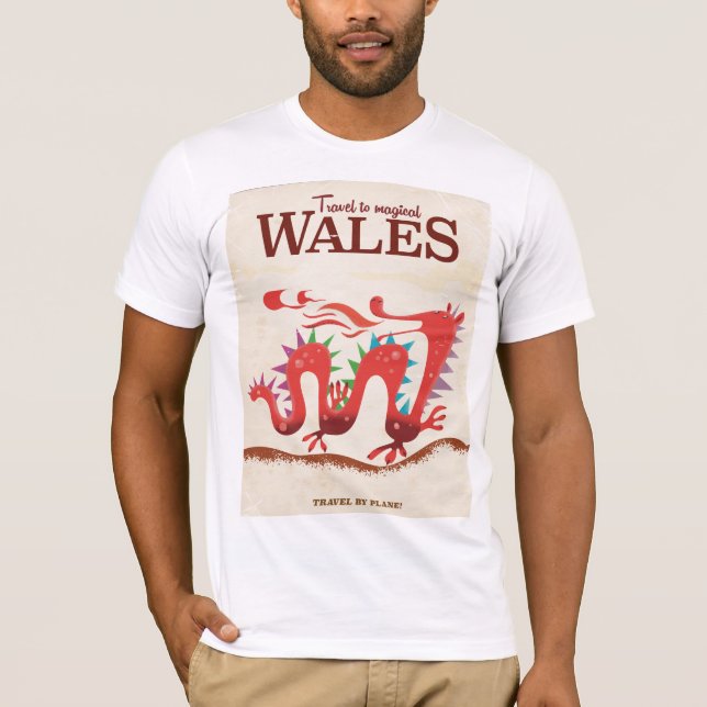 Camiseta Comercial de viagem da Maggie Wales Red Dragon (Frente)