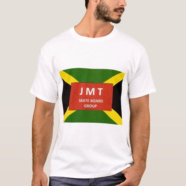 CAMISETA COMERCIALIZAÇÃO DO GRUPO DE SKATEBOARD JMT (Frente)
