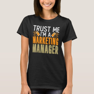Camiseta Comercializador de Estratégia de Publicidade do Fu