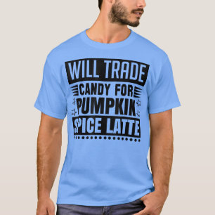 Camiseta Comercializará doces para a especiaria de abóbora