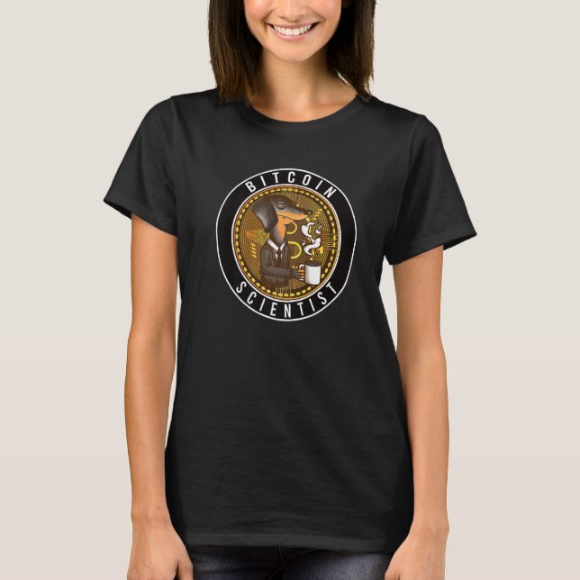 Camiseta Comerciante De Bitmoeda Para O Comércio De Ações (Frente)