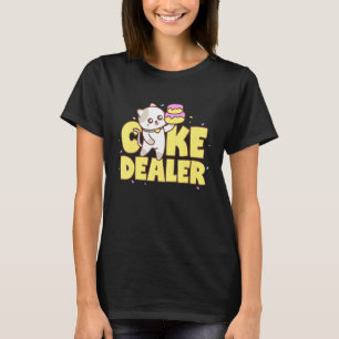 Camiseta Comerciante de Bolo Dente Doce Com Torta