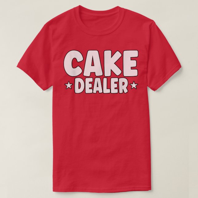 Camiseta Comerciante de bolos (Frente do Design)