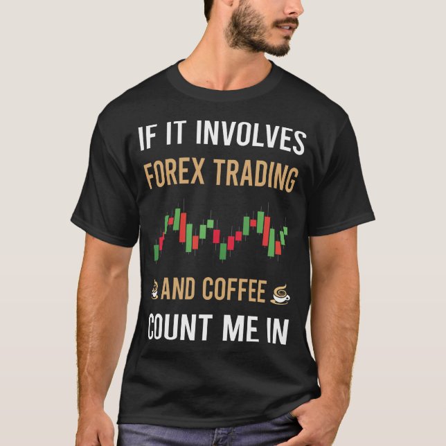 Camiseta Comerciante De Café E Forex (Frente)
