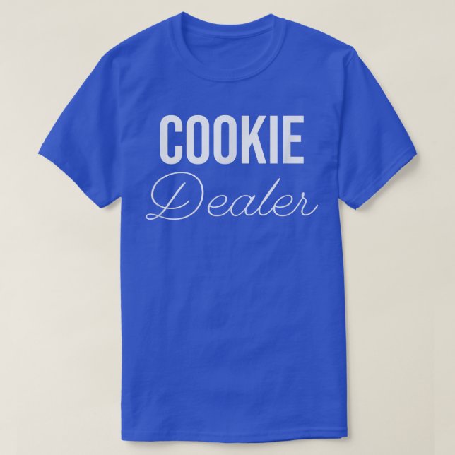 Camiseta Comerciante de cookies Funny Sweet Cookies Baker B (Frente do Design)