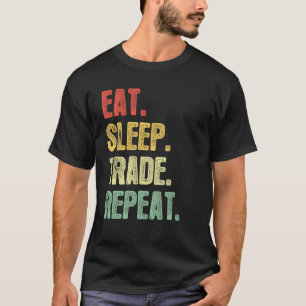 Camiseta Comerciante de Cota Repetitiva de Comércio de Sono
