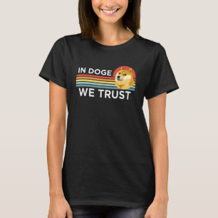 Camiseta Comerciante de Criptomoeda de Dogecoin