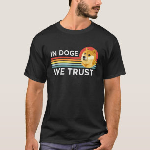 Camiseta Comerciante de Criptomoeda de Dogecoin