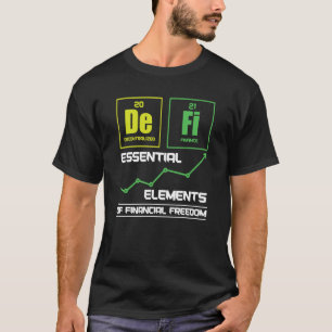 Camiseta Comerciante de Criptomoedas Finanças Descentraliza