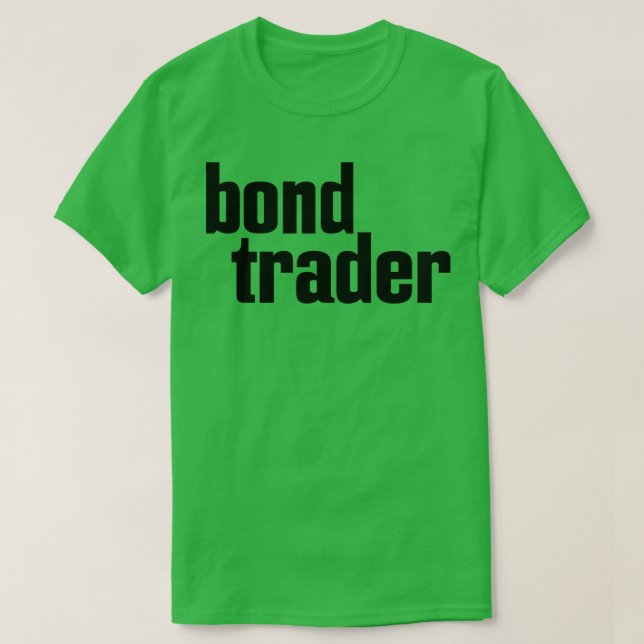 Camiseta Comerciante de Obrigações (Frente do Design)