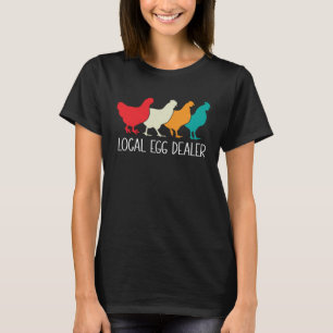 Camiseta Comerciante Local de Ovos Frango Branqueado Faze