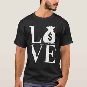 Camiseta Comerciante Numismático de Moedas de Coleção de Mo