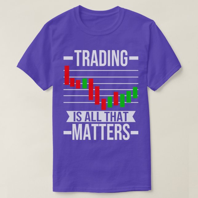 Camiseta Comerciantes Forex Trading Chart Velas Mercado de  (Frente do Design)