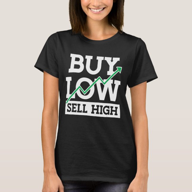 Camiseta Comércio de Alto Investimento de Venda de comprar  (Frente)
